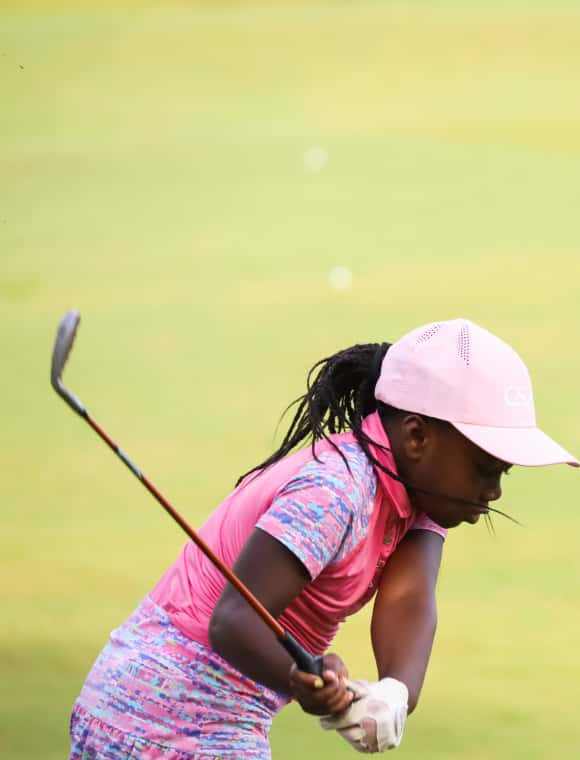 junior golfer