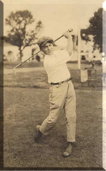 Bobby Jones at age 14.