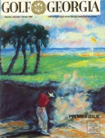 An early cover of Golf Georgia Magazine.